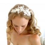 BOGO SALE - lace headpiece - Bridal..